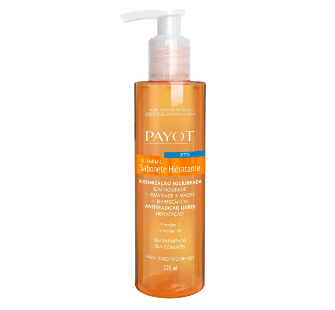 Sabonete Liquido Detox Vitamina C Payot 220ml