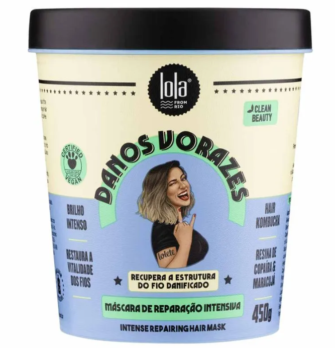 Máscara Capilar Danos Vorazes Lola Cosmetcs 450g