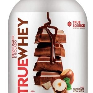 True Source True Whey (837G) – Hidrolisado E Isolado – Sabor Chocolate C/ Avelã
